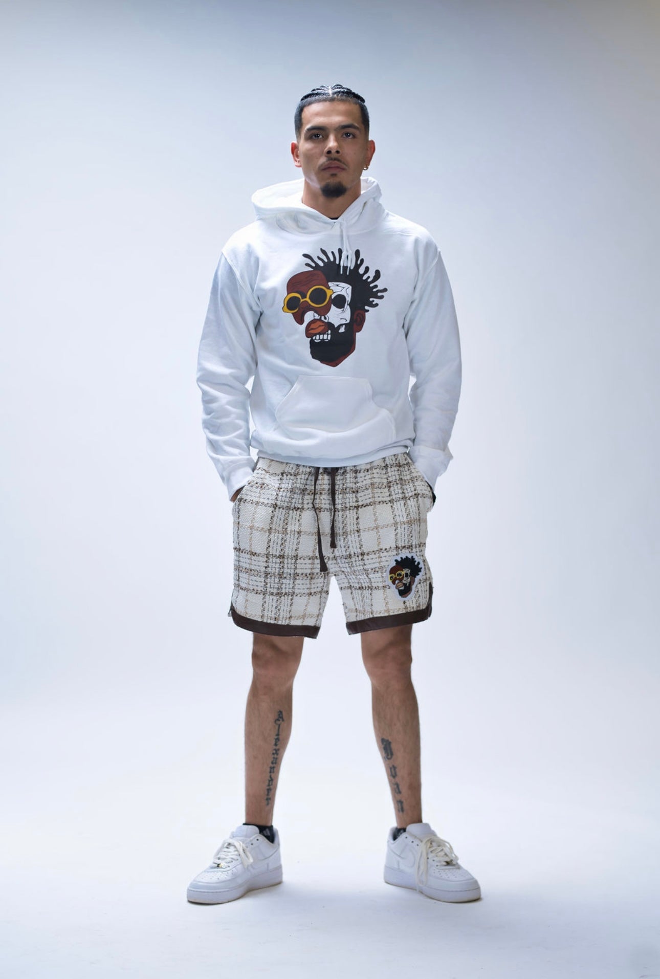 Hoodie- Mogul (White)