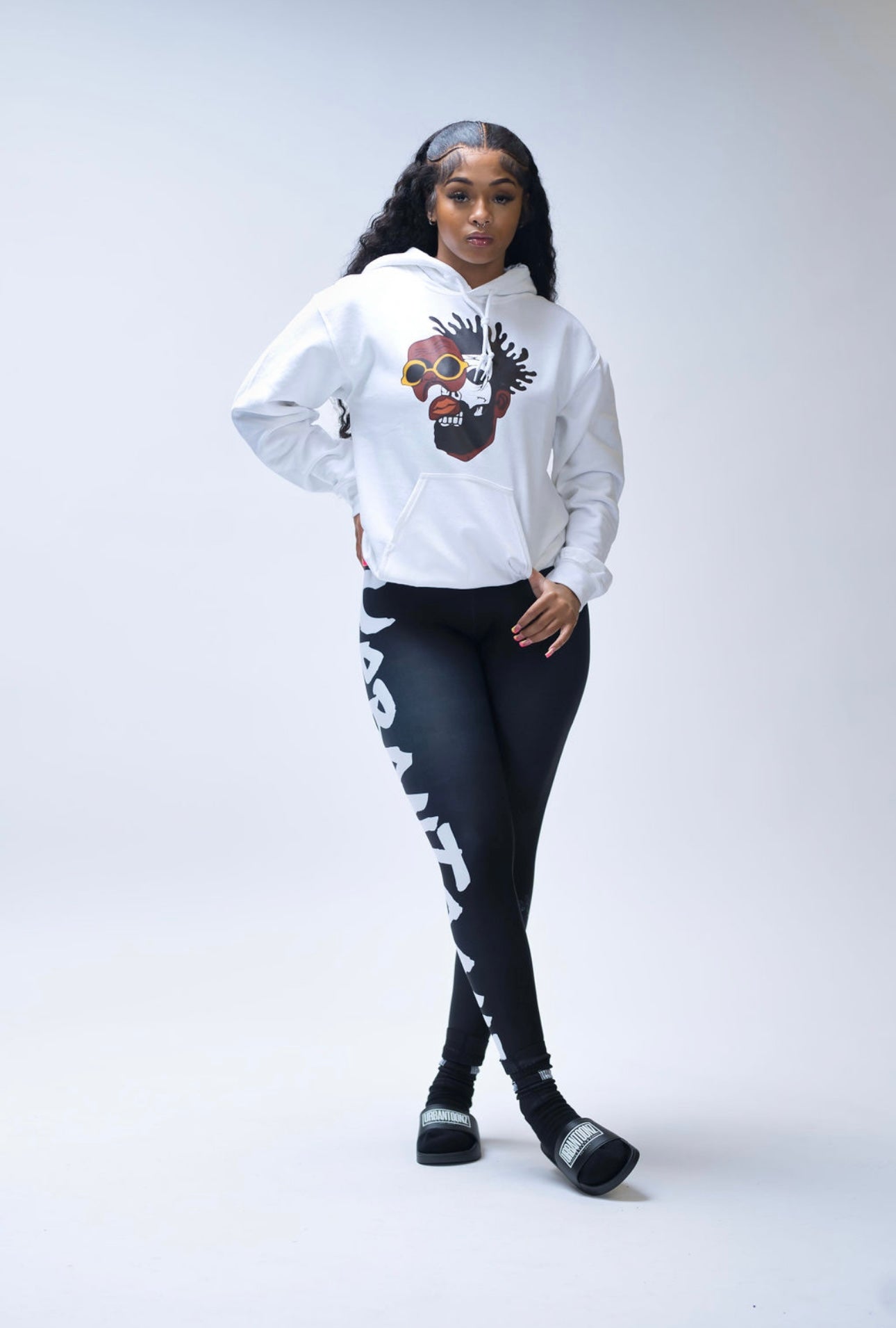 Hoodie- Mogul (White)
