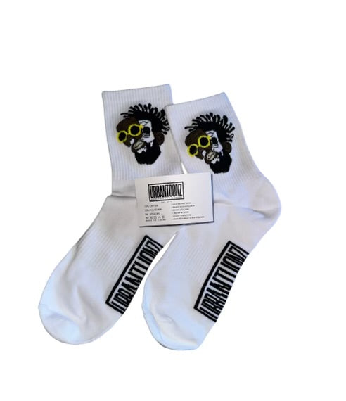 Socks - Mogul (White/Black)
