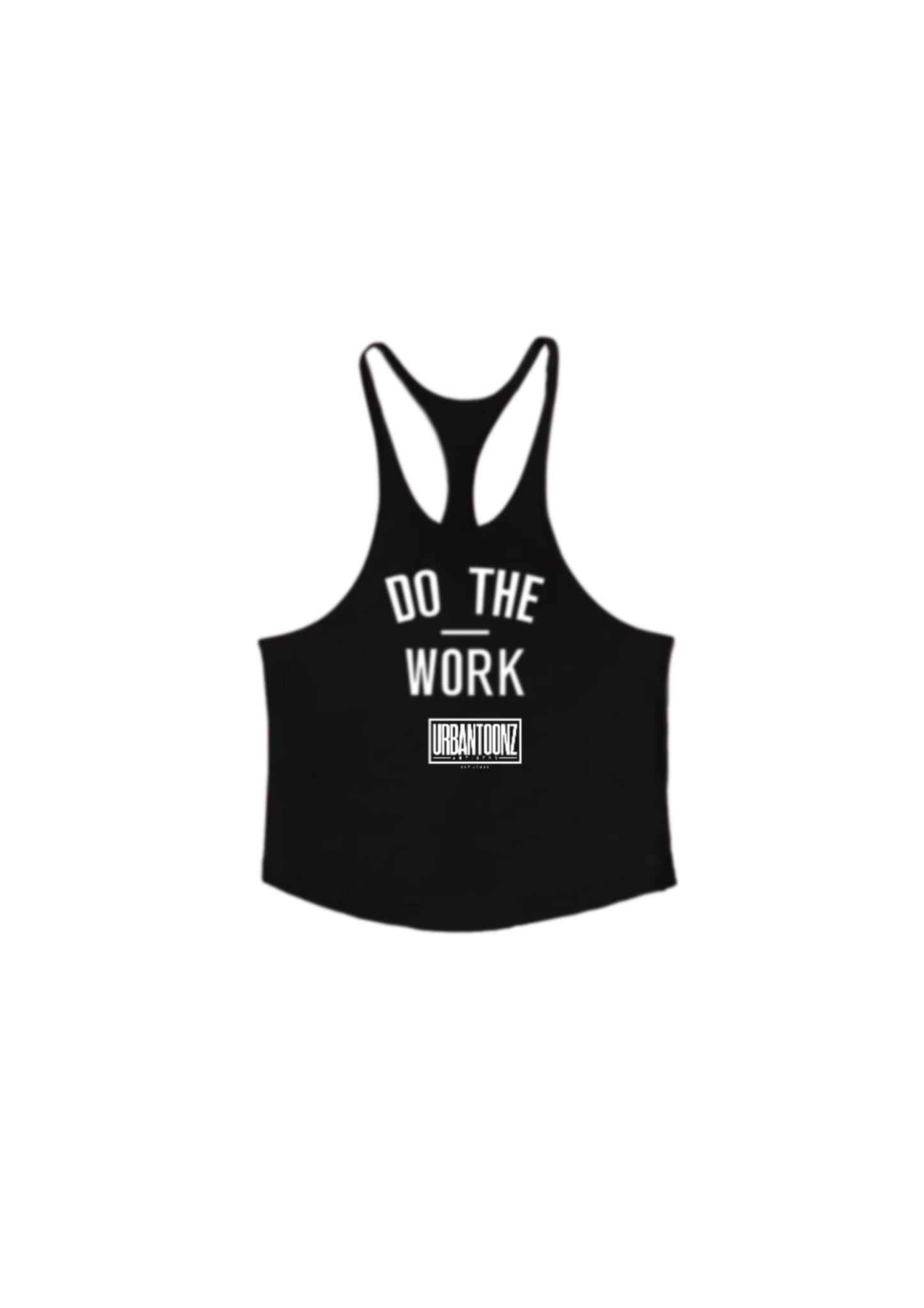 Razor Back Tank Black