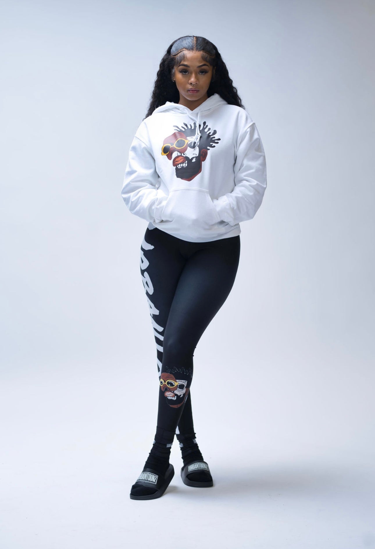 Hoodie- Mogul (White)