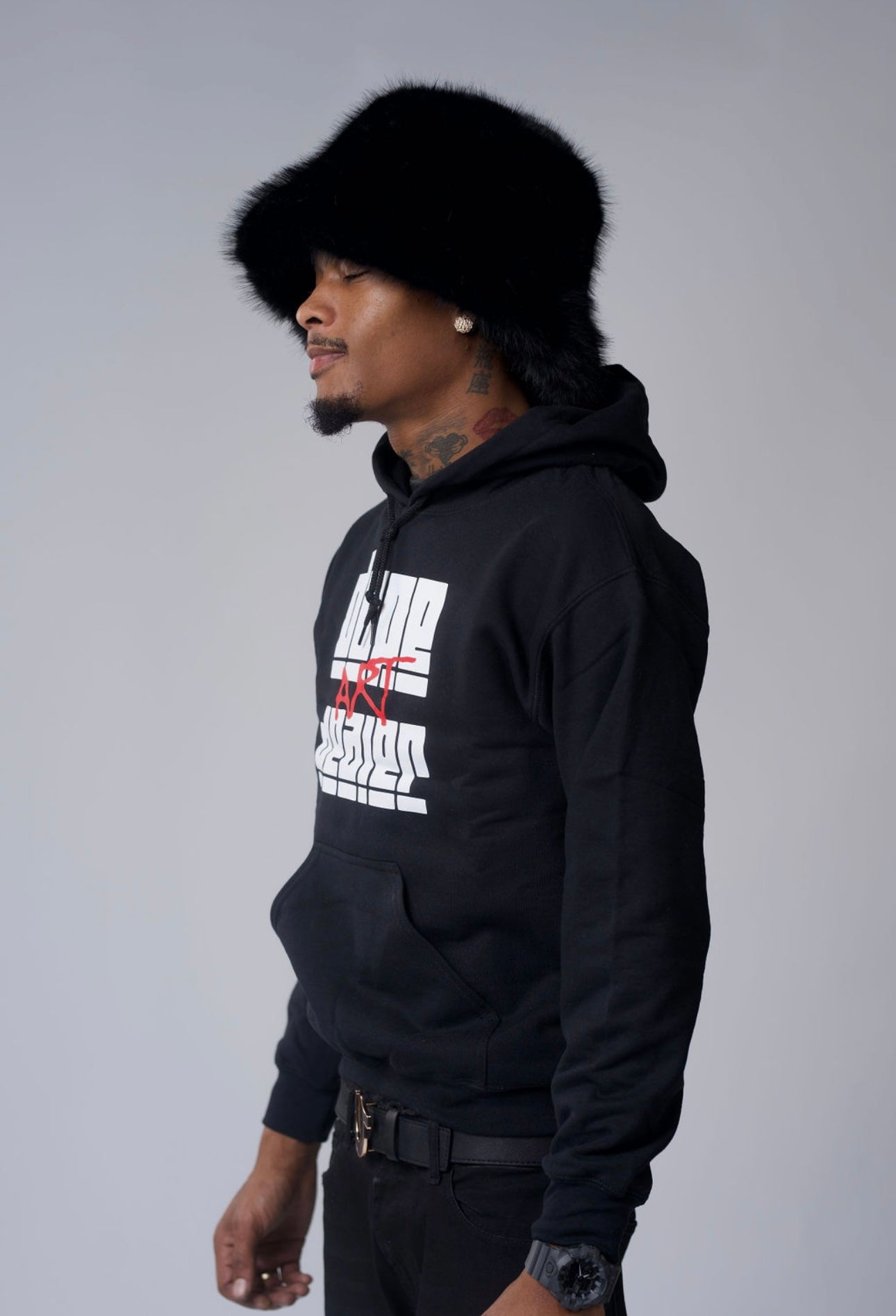 Jumbo Bucket Hat / Black