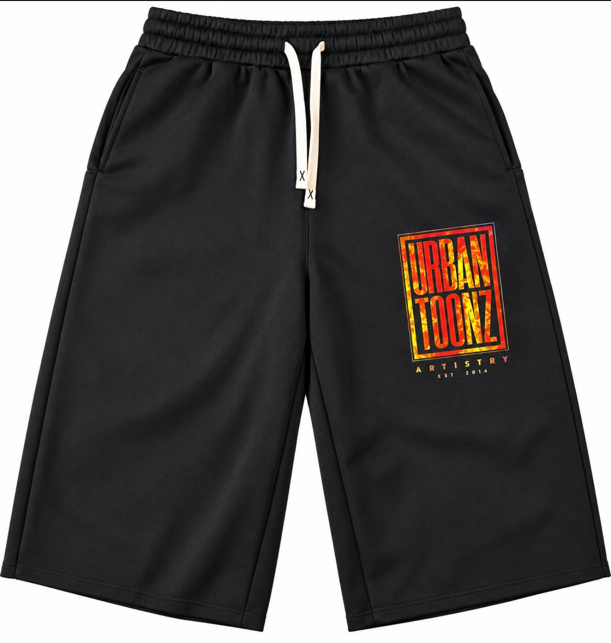 Oversized long/wide Sweat Shorts