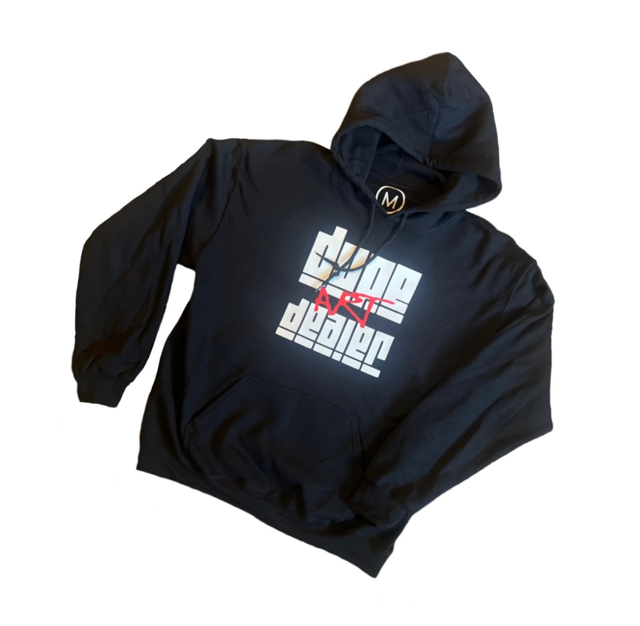 Hoodie- DopeARTDealer (Black)