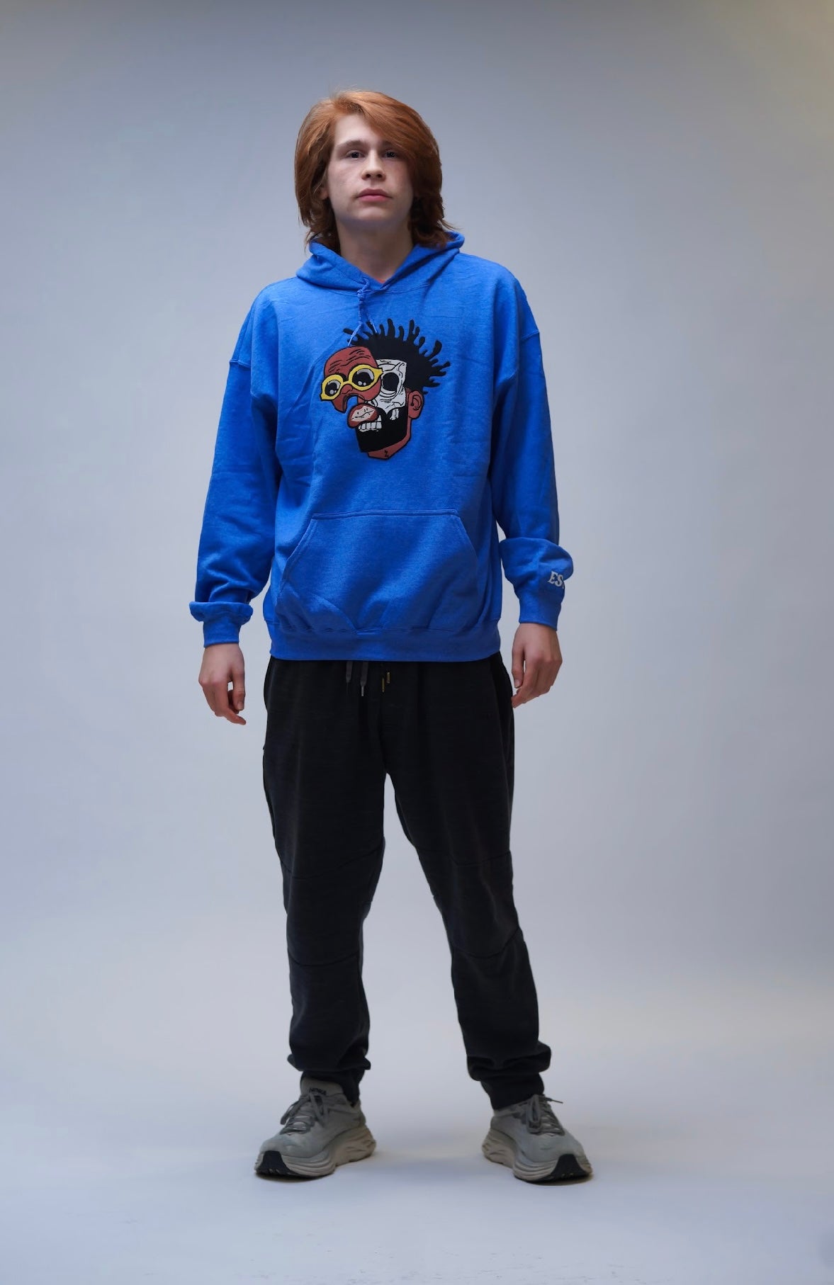 Hoodie- Mogul (Heather Blue)