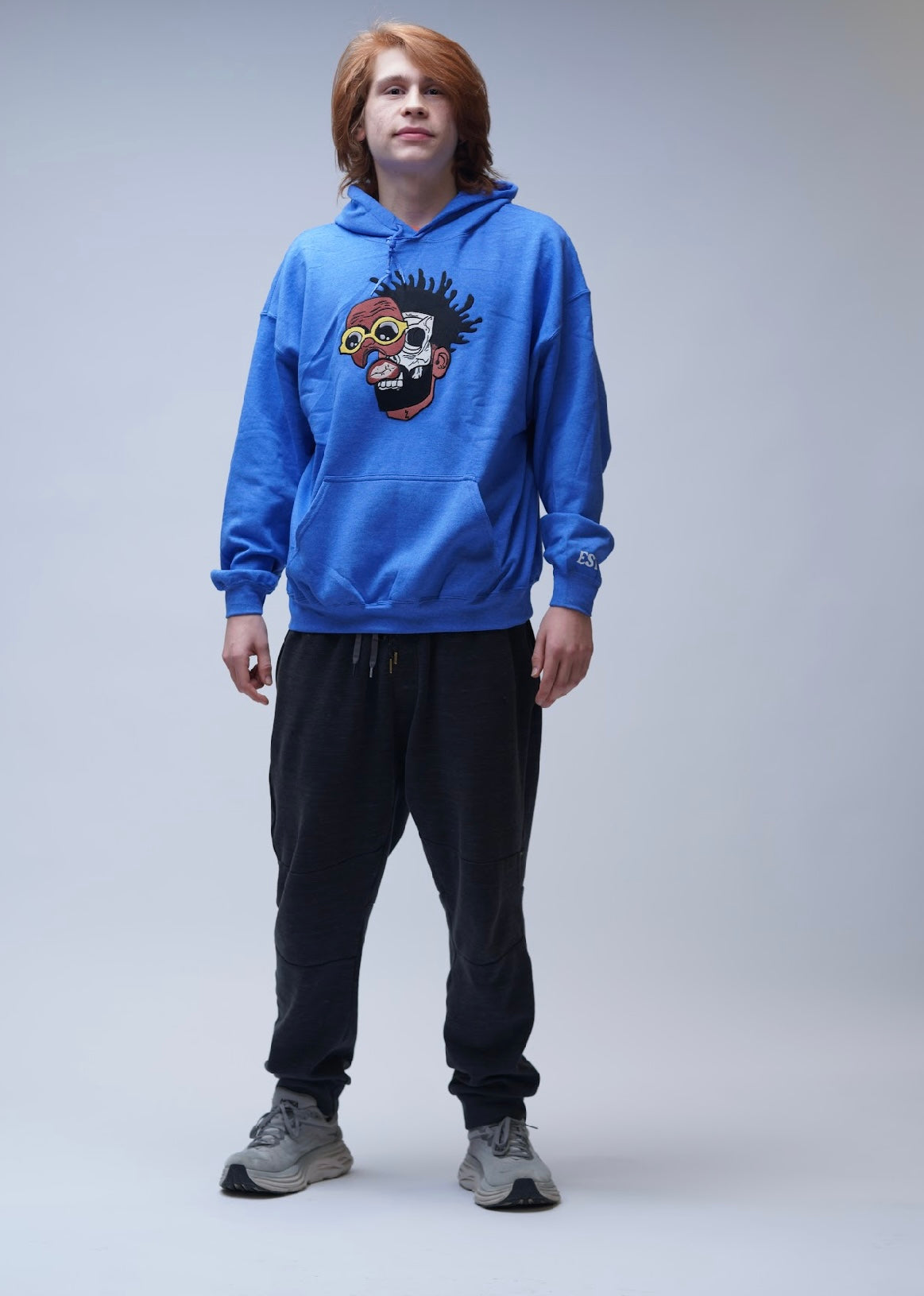 Hoodie- Mogul (Heather Blue)
