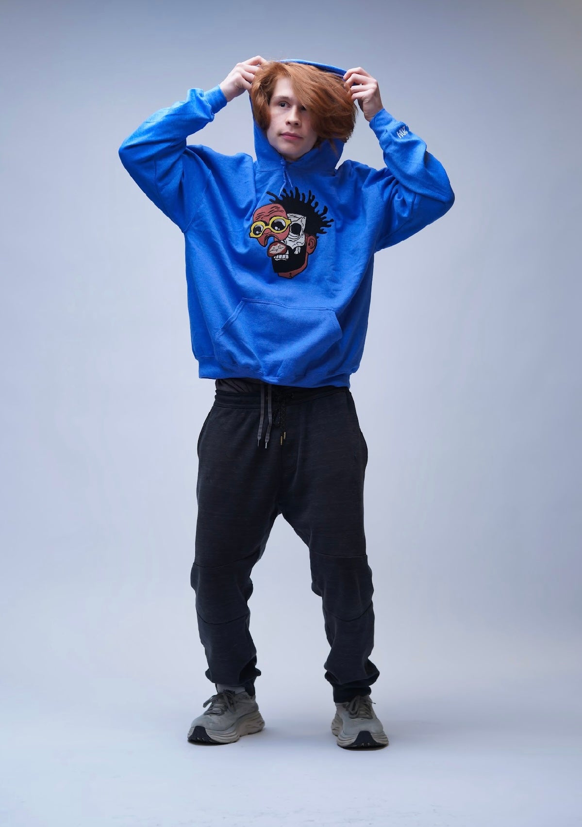 Hoodie- Mogul (Heather Blue)
