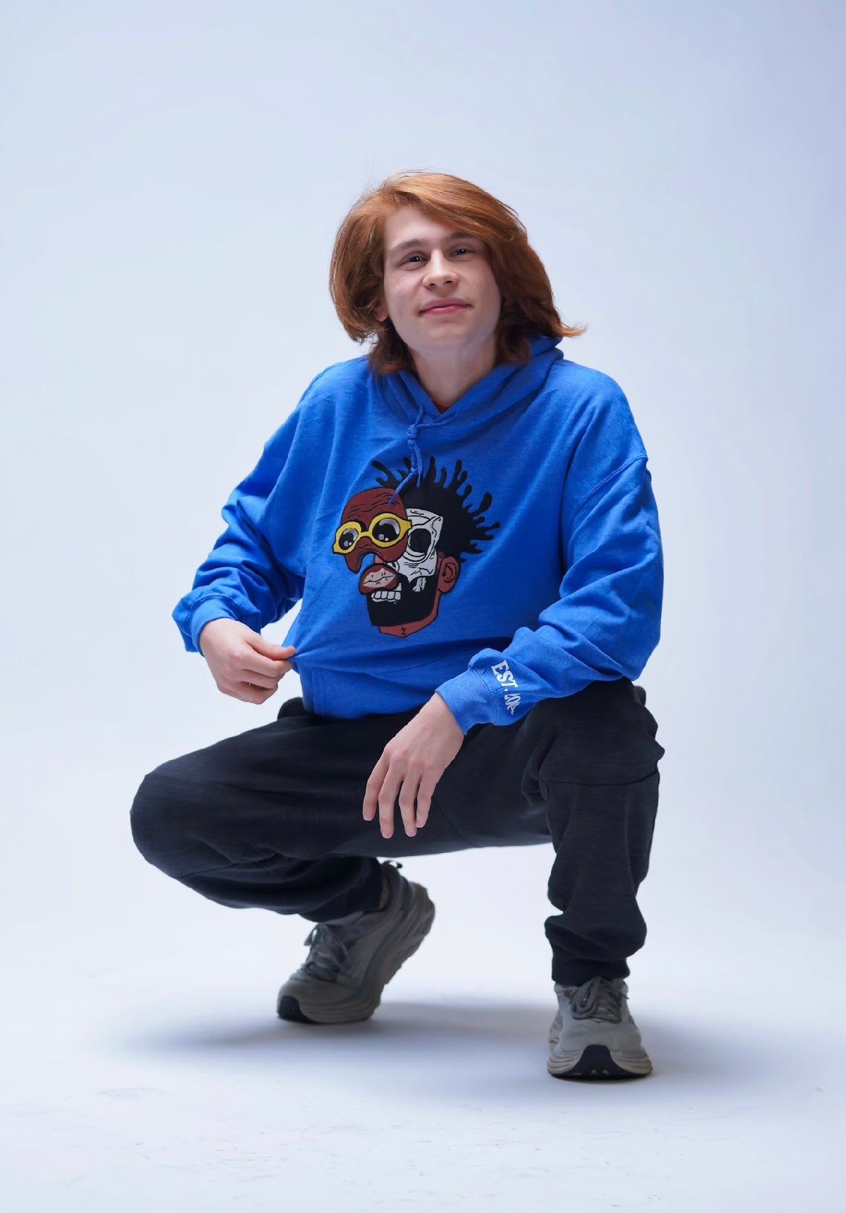 Hoodie- Mogul (Heather Blue)