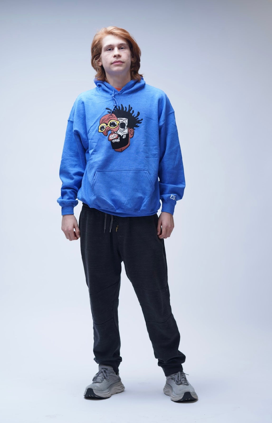Hoodie- Mogul (Heather Blue)