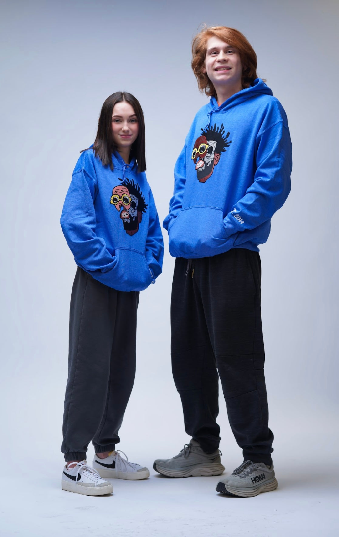 Hoodie- Mogul (Heather Blue)