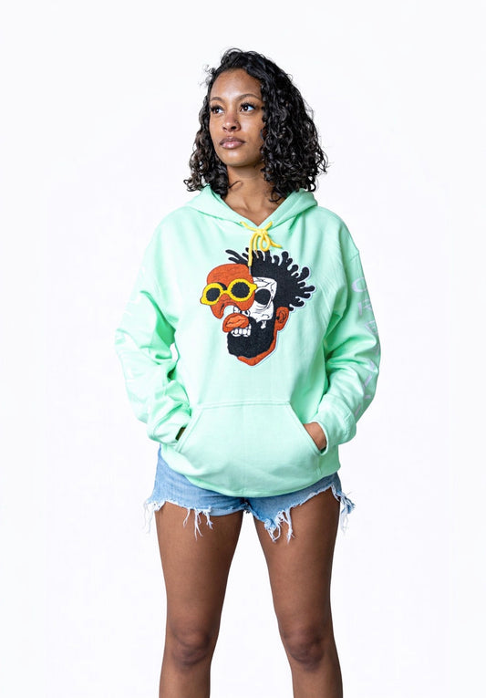 Hoodie - Mint Green Mogul