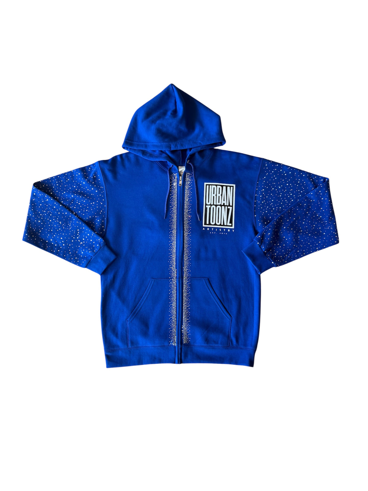 UrbanToonz Zip Hoodie - Blue
