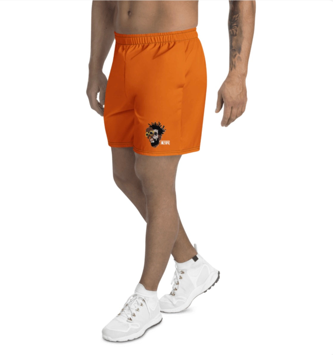 Gym Short/ Swim Orange