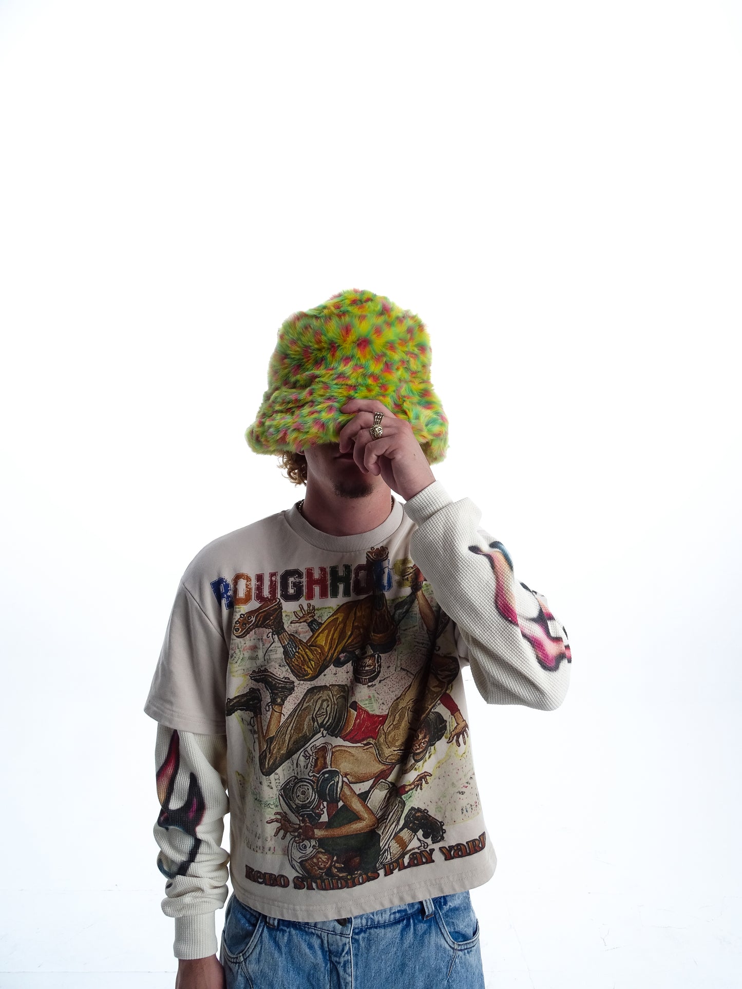 Jumbo Bucket Hat / Multi-color