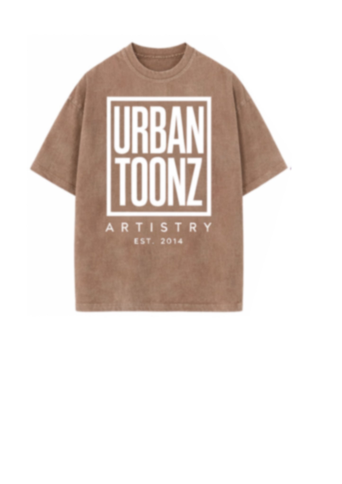 UrbanToonz Classic Box Logo Tee – Sun Gold