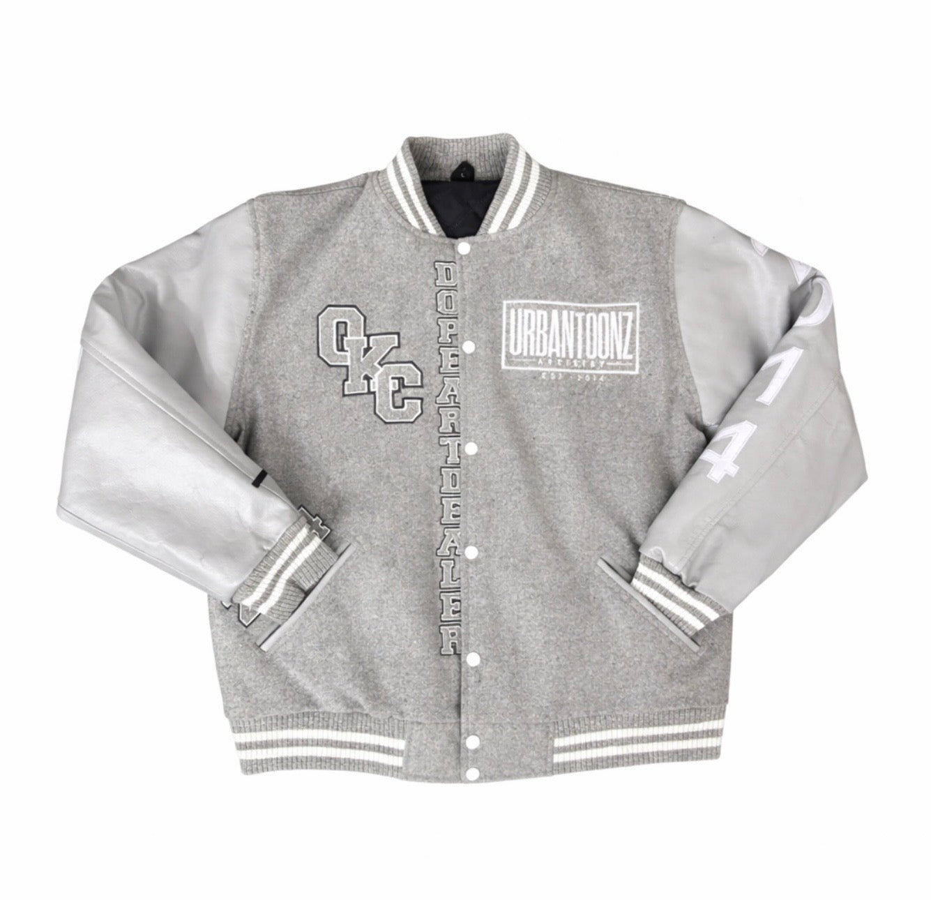 2014 Varsity Jacket Grey