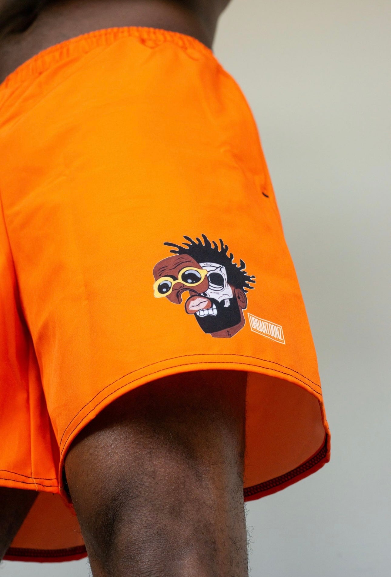 Gym Short/ Swim Orange