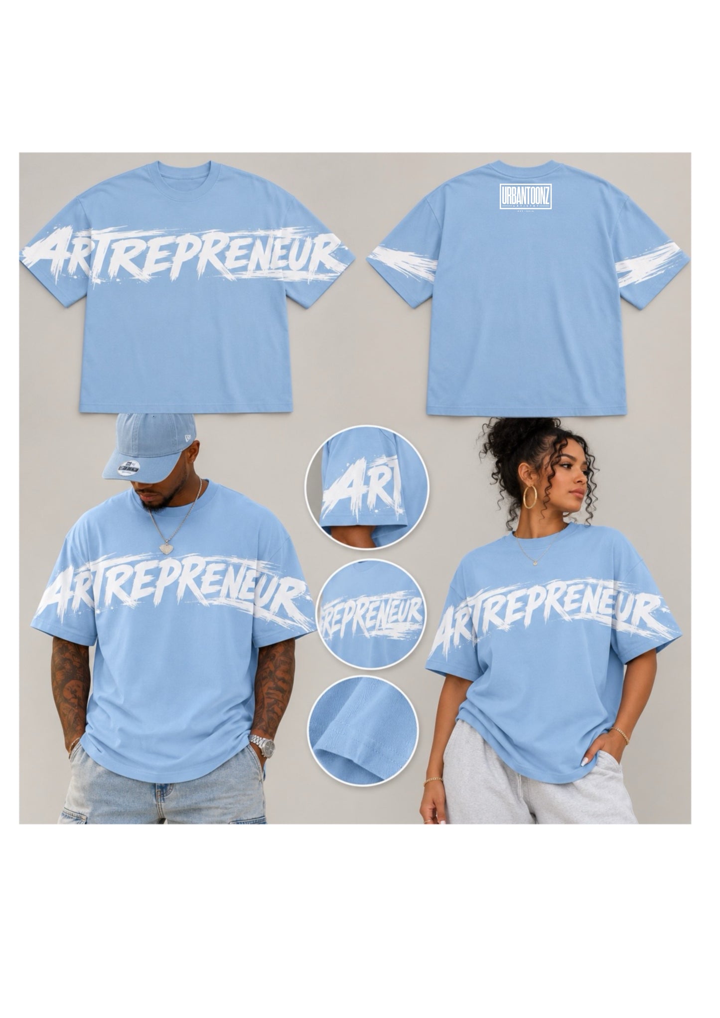 ARTrepreneur Boxy Blue’ T