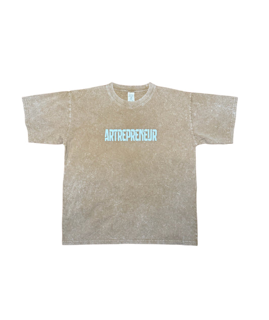 ARTREPRENEUR Heavyweight Graphic Tee / Sand Gold